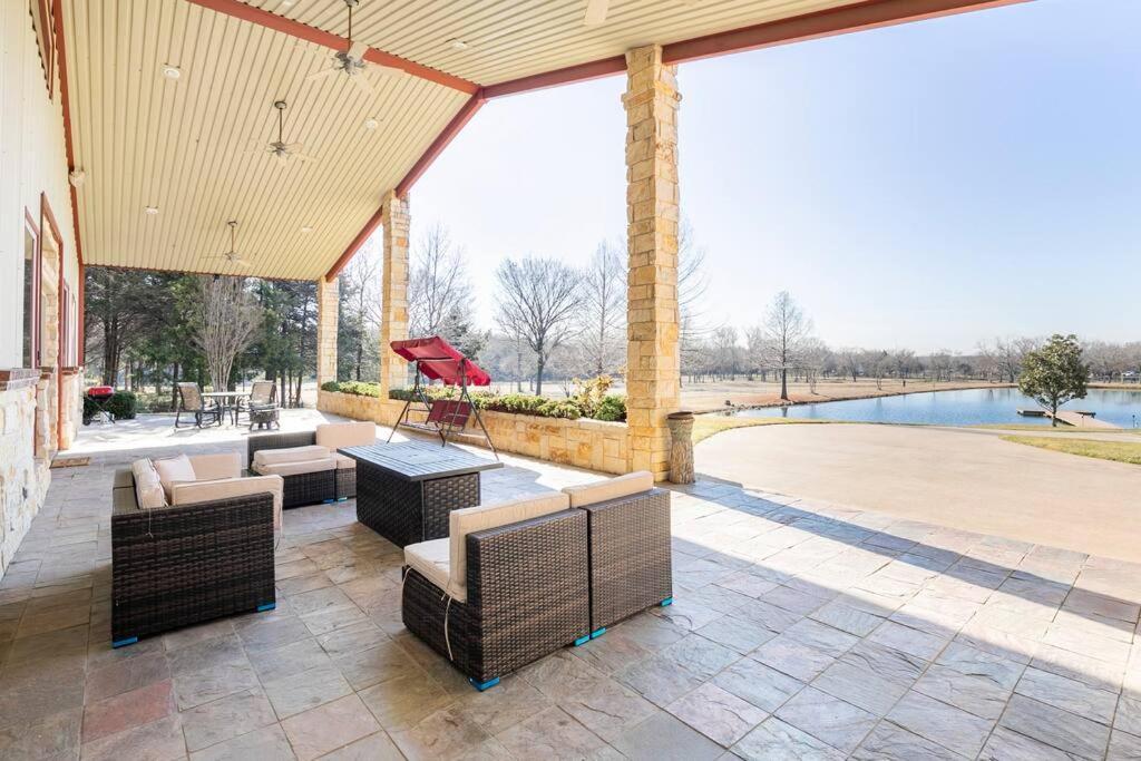 Texas Ranch House With 5 Bedroom And Fish Pond Dallas Luaran gambar